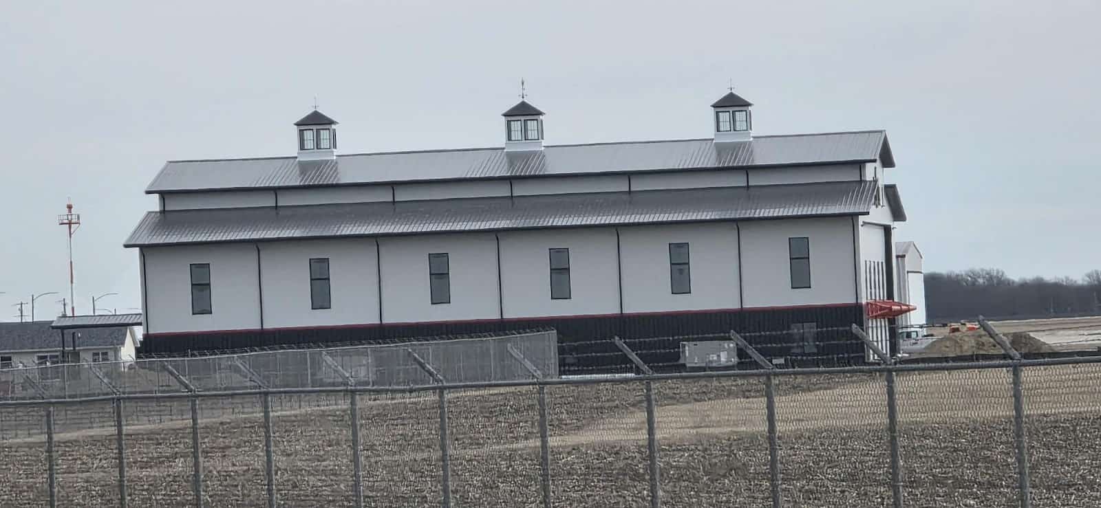 Hanger Exterior Side View