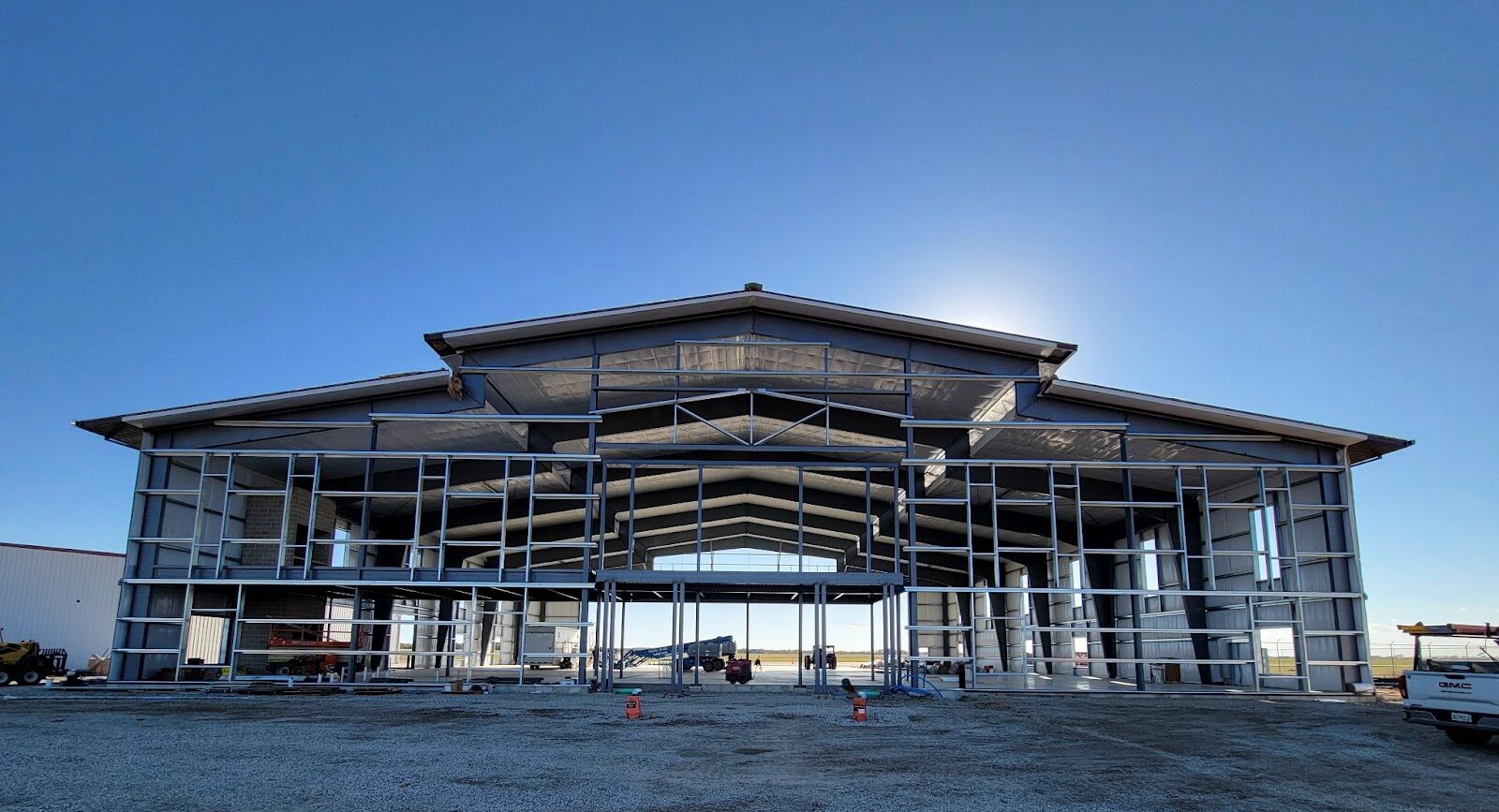 Hanger Installation Process Exterior View